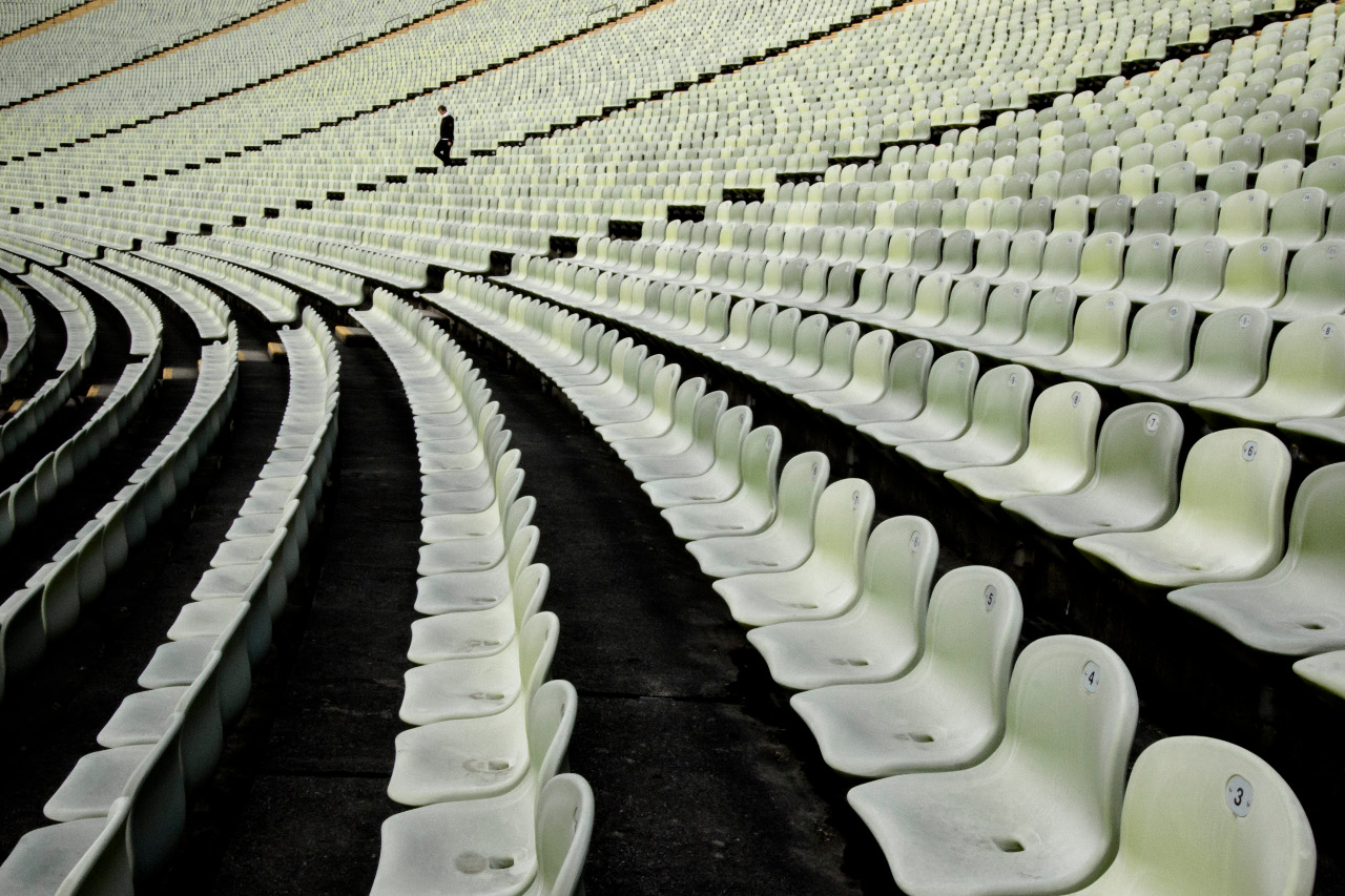 Sitzreihen Olympiastadion München